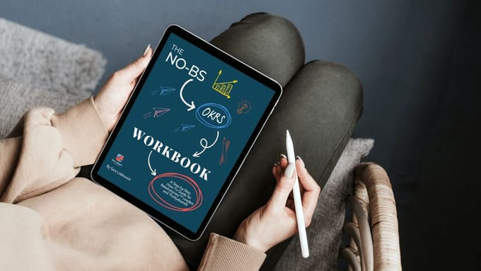 NEEDS ALT: no bs okrs workbook