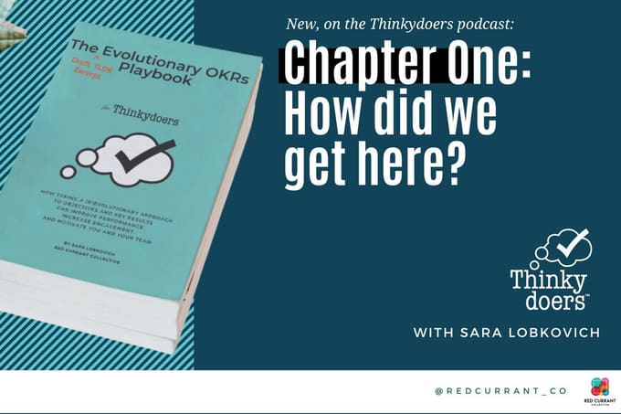 Evolutionary OKRs Playbook Chapter One: Thinkydoers Episode 11